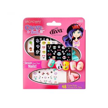 Kit unghii false KissUSA Broadway Nails Create-a-Nail Art