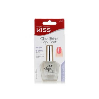 Lac unghii de finisare KissUSA Glass Shine Top Coat