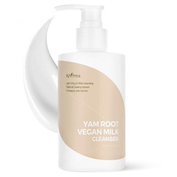 Lapte Demachiant ISNTREE Yam Root Vegan Milk Cleanser