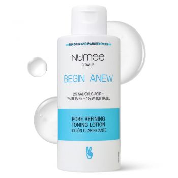 Lotiune Tonica Numee Glow Up Begin Anew Pore Refining Toning Loti