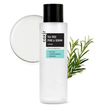 Lotiune Tonica pentru Excesul de Sebum COXIR Tea Tree Pore & Sebu