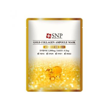 Masca Anti-Aging SNP Gold Collagen Ampoule Mask