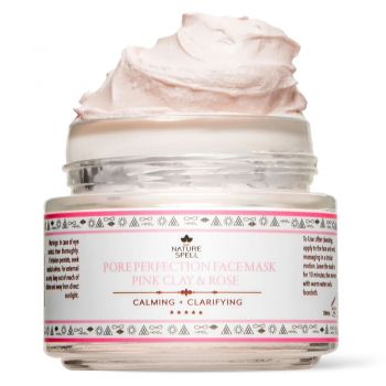 Masca Calmanta Nature Spell Pink Clay and Rose Pore Perfection Fa