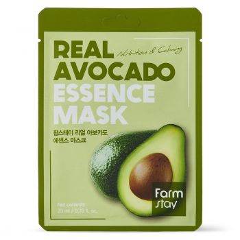 Masca Hidratanta & Revitalizanta cu Avocado Farmstay Essence Mask