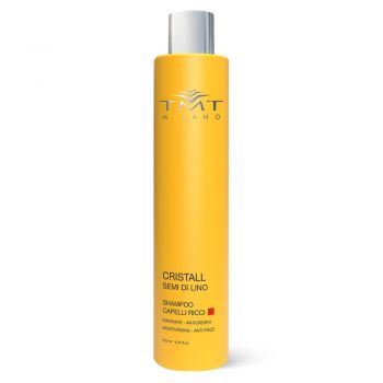 Sampon Anti-Frizz Hidratant pentru Par Cret TMT Milano Cristall C