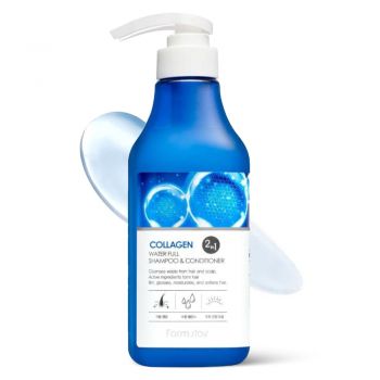 Sampon & Balsam 2in1 Farmstay Collagen Water Full Shampoo & Condi