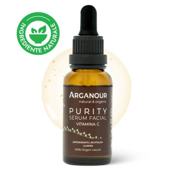 Ser BIO cu Vitamina C 10% Arganour Purity Face Serum