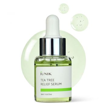 Ser Calmant & Hidratant Iunik Tea Tree Relief Serum Travel Size