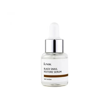 Ser Regenerant Iunik Black Snail Restore Serum Travel Size