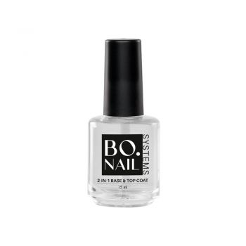 Baza & Top Coat 2in1 BO.NAIL Base & Top Coat 15 ml