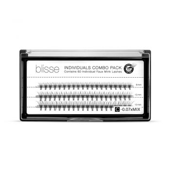 Gene False Individuale Diverse Lungimi Blisse 10D Individual Lash