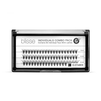 Gene False Individuale Diverse Lungimi Blisse 20D Individual Lash