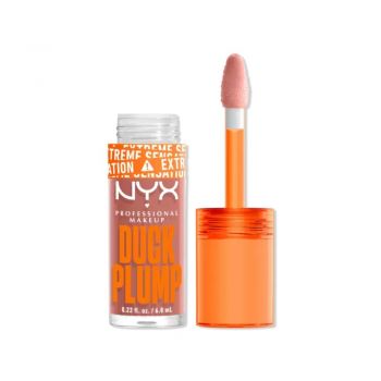 Luciu de buze NYX Professional Makeup Duck Plump 02 Bangin` Bare