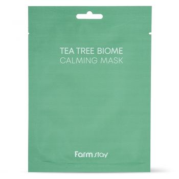 Masca Calmanta cu Arbore de Ceai Farmstay Tea Tree Biome Calming