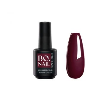 Oja Semipermanenta BO.NAIL Soakable Gel Polish #074 Wine `O Clock