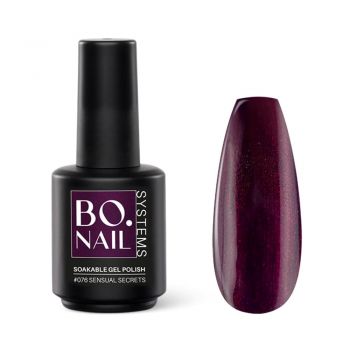 Oja Semipermanenta BO.NAIL Soakable Gel Polish #076 Sensual Secre