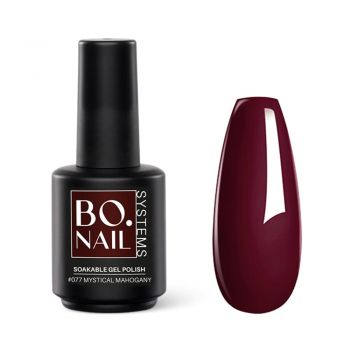 Oja Semipermanenta BO.NAIL Soakable Gel Polish #077 Mystical Maho