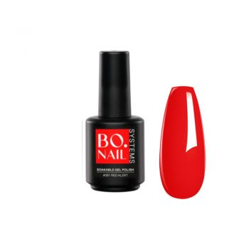 Oja Semipermanenta BO.NAIL Soakable Gel Polish #081 Red Alert