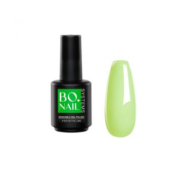 Oja Semipermanenta BO.NAIL Soakable Gel Polish #103 On The Lime