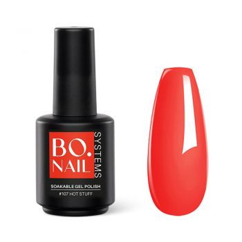 Oja Semipermanenta BO.NAIL Soakable Gel Polish #107 Hot Stuff