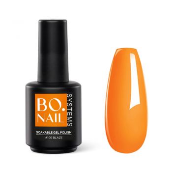 Oja Semipermanenta BO.NAIL Soakable Gel Polish #109 Blaze