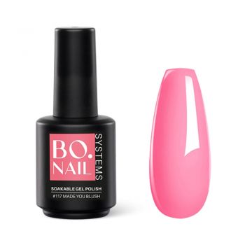 Oja Semipermanenta BO.NAIL Soakable Gel Polish #117 Made You Blus