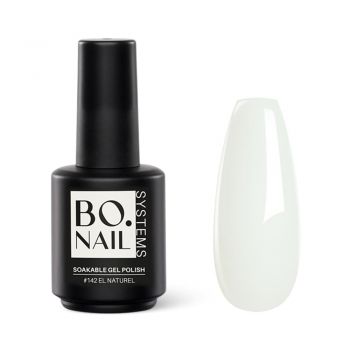 Oja Semipermanenta BO.NAIL Soakable Gel Polish #142 El Naturel