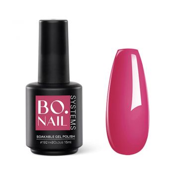 Oja Semipermanenta BO.NAIL Soakable Gel Polish #192 FaBOlous