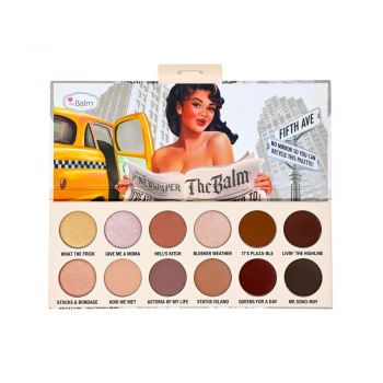Paleta de farduri theBalm Miss Nude York Eyeshadow Palette