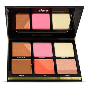 Paleta pentru Conturarea Fetei BPerfect Base Elements - The Compl