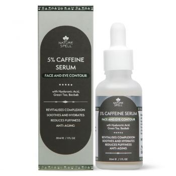 Ser Anti-Age pentru Fata & Conturul Ochilor Nature Spell 5% Caffe