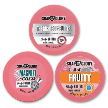 Set 3x Unt de Corp Soap & Glory The Ultimate Smooth Trio