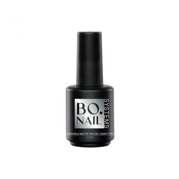 Top Gel BO.NAIL Soakable Matte Hema Free