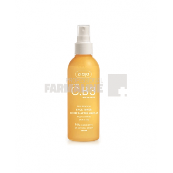 Ziaja Lotiune tonica pentru fata Vitamin C. B3 Niacinamide 190 ml