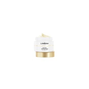 Crema de fata, Lanbena, 24K Gold, Anti-Rid, Anti-Imbatranire, cu Peptide si Aur 24K, 50gr