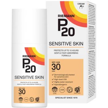 Crema de fata si corp cu factor de protectie SPF 30 Sensitive P20 Riemann (Gramaj: 200 ml)