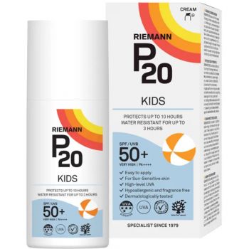 Crema de fata si corp cu factor de protectie SPF 50+ Kids P20 Riemann (Gramaj: 200 ml)