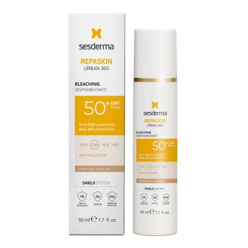 Crema depigmentanta cu protectie solara SPF50 Urban 365 Repaskin Sesderma, 50 ml