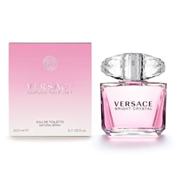 Versace Bright Crystal, Apa de Toaleta, Femei (Concentratie: Apa de Toaleta, Gramaj: 200 ml)