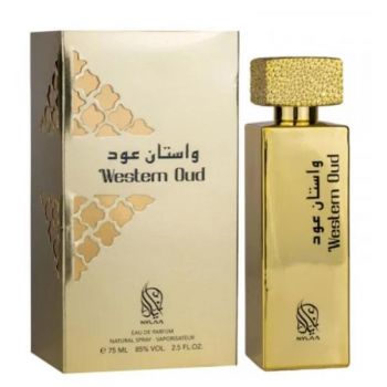 Apa de Parfum pentru Barbati - Nylaa EDP Western Oud, 75 ml ieftina