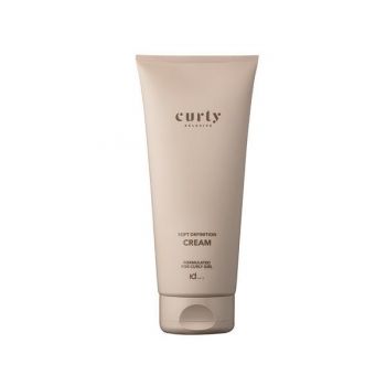 Crema pentru definirea buclelor cu ulei de nuca de cocos, glicerina si pantenol - fixare lejera Curly Xcls Soft Definition Cream, 200 ml