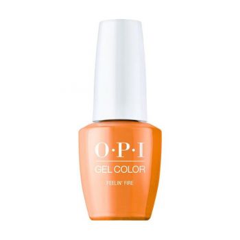 Lac de Unghii Semipermanent - OPI Gel Color My Me Era Collection, Feelin' Fire, 15 ml