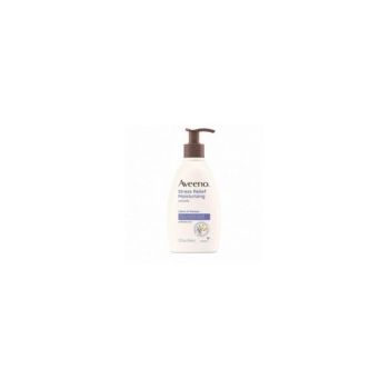 Lotiune de Corp, Aveeno, Stress Relief, cu Ovaz Colodail, pentru o Hidratare Intensiva, Efect 24h, Aroma Lavanda, 354ml