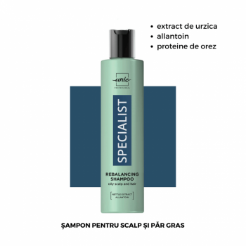 Sampon pentru scalp si par gras Rebalancing Specialist Unic Professional, 300 ml