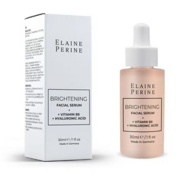 Ser Facial Iluminator - Elaine Perine Brightening Facial Serum + Vitamin B5 + Hyaluronic Acid, 30 ml