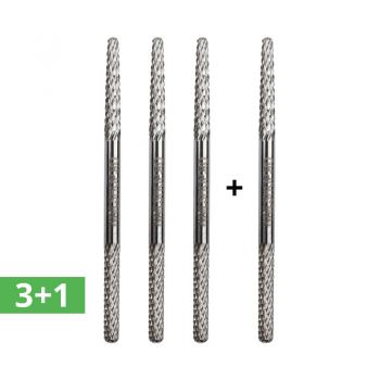 Set 3+1 gratis - bit carbid - baioneta subtire medie #213