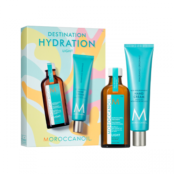 Set pentru hidratare Moroccanoil Destination Hydration Light 100ml+100ml