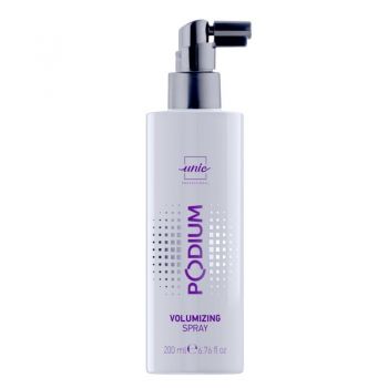 Spray volum la radacini pentru par fin Podium Unic Professional, 200 ml