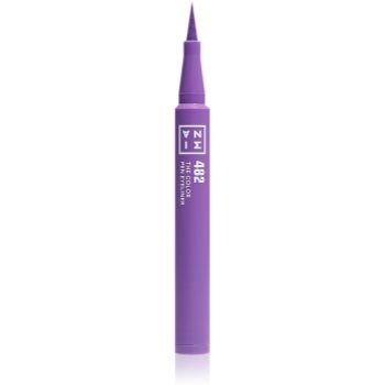 3INA The Color Pen Eyeliner Mini tuș de ochi tip cariocă