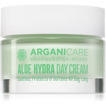 Arganicare Aloe Hydra Day Cream crema calmanta efect regenerator